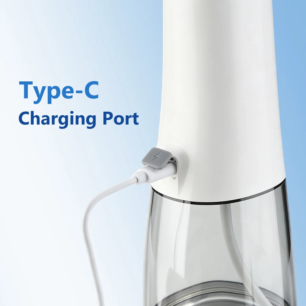 Bathroom Oral Care Electric Water Flosser with 4 Modes and 300ml Tank - 14