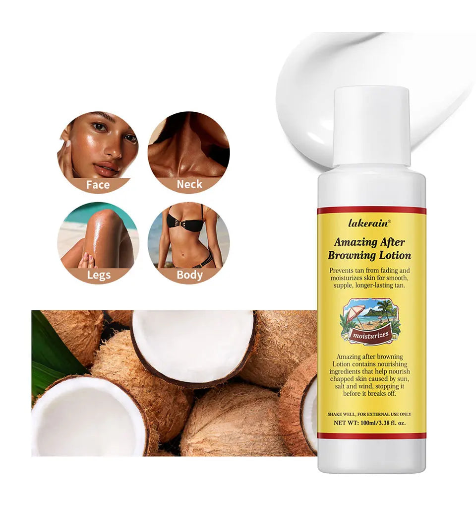 Beach days and sunny getaways self tanning lotion for a gorgeous bronze glow