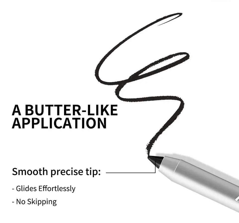 Daily Makeup Waterproof Eyeliner Pen Long-Lasting Smudge-Proof Formula