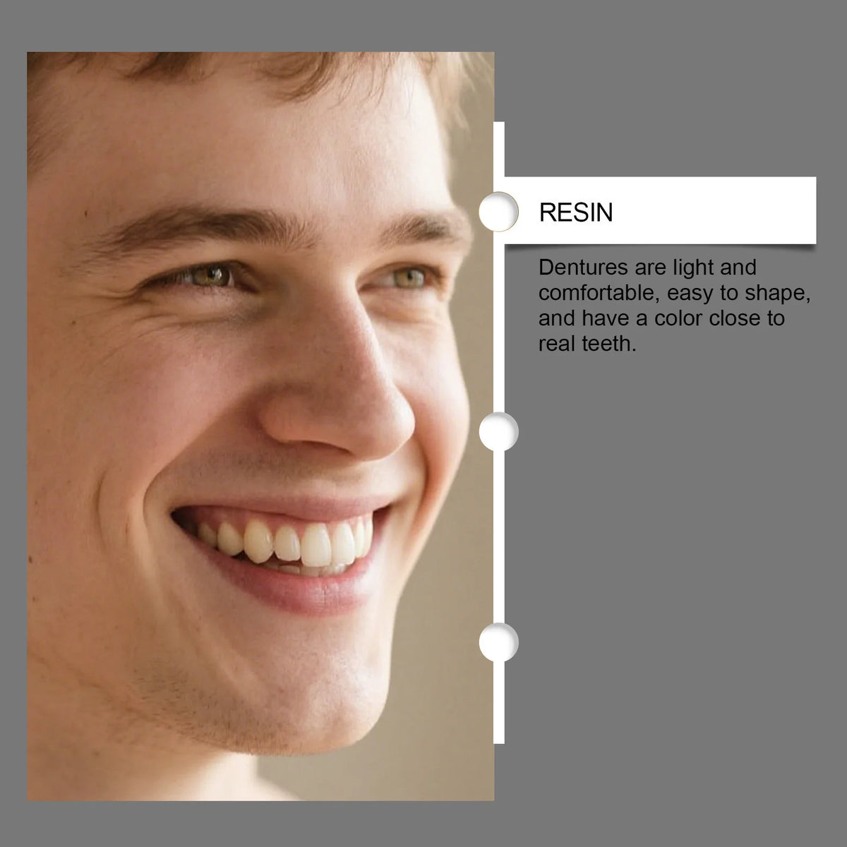 Daily Smile Full Mouth Dentures Set for Natural Comfort Fit and Look