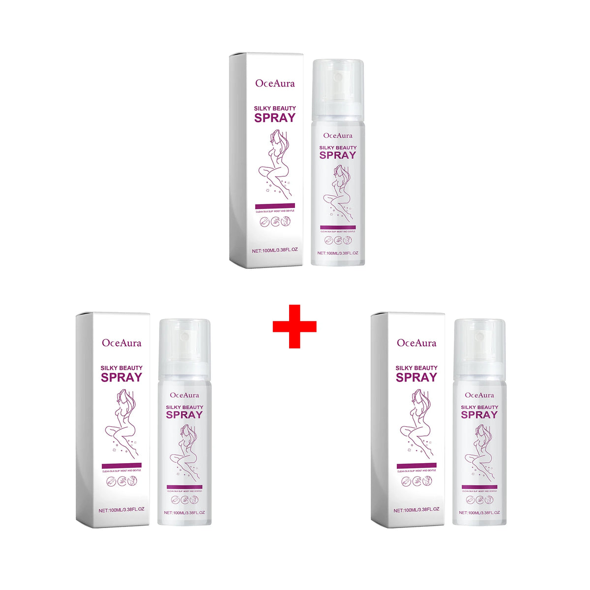 Bathroom body hair removal spray for smooth skin without razor irritation