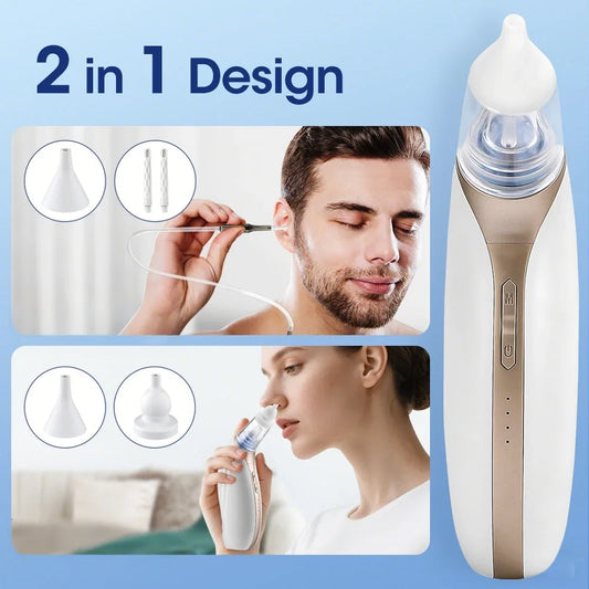 Daily Care Intelligent Vacuum Earwax Remover Kit with Suction Levels
