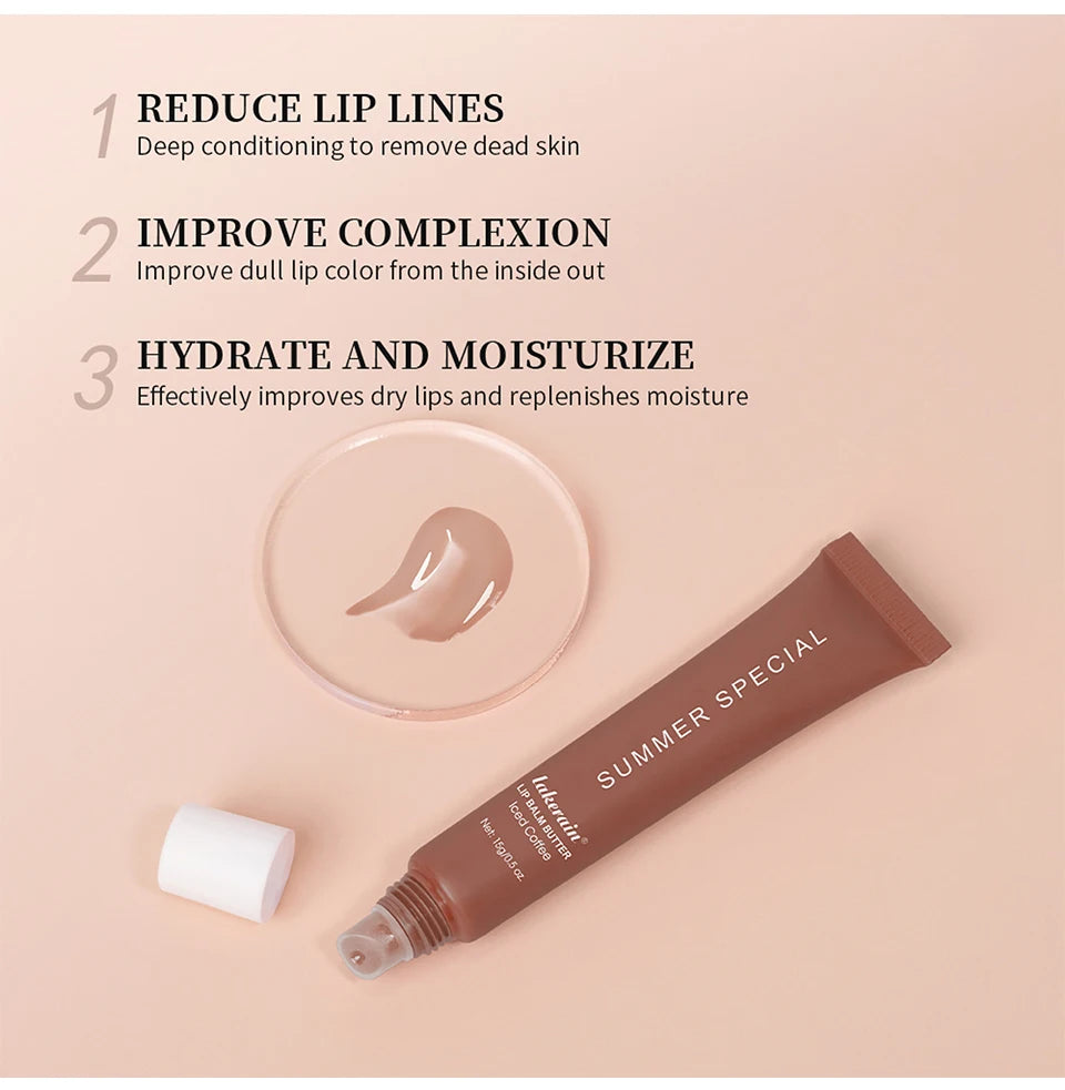 Summer Days Lip Balm Butter for Deep Hydration and Smooth Shine