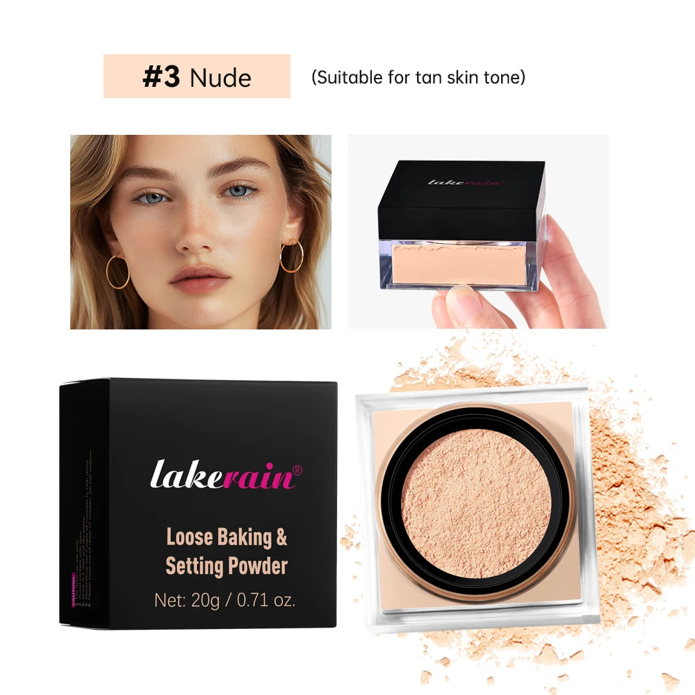 Daily Makeup Routine Loose Setting Powder for Flawless Matte Finish - 29