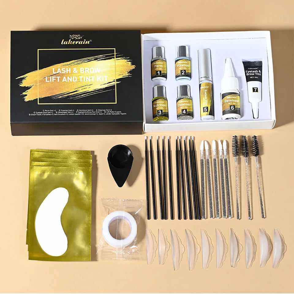 Salon Home Use Lash And Brow Lift And Tint Kit Professional Curling Tool - 16