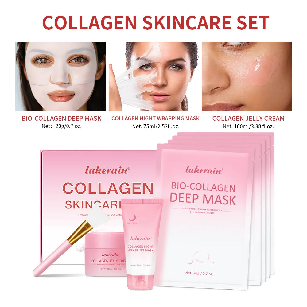 Daily Skincare Collagen Skincare Set Deep Nourishment and Hydration - 20
