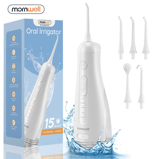 Bathroom Oral Care Rechargeable Water Flosser with Multiple Clean Modes