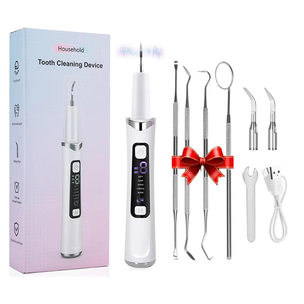 Bathroom Dental Scaler Electric Tooth Cleaner for Tartar Plaque Removal