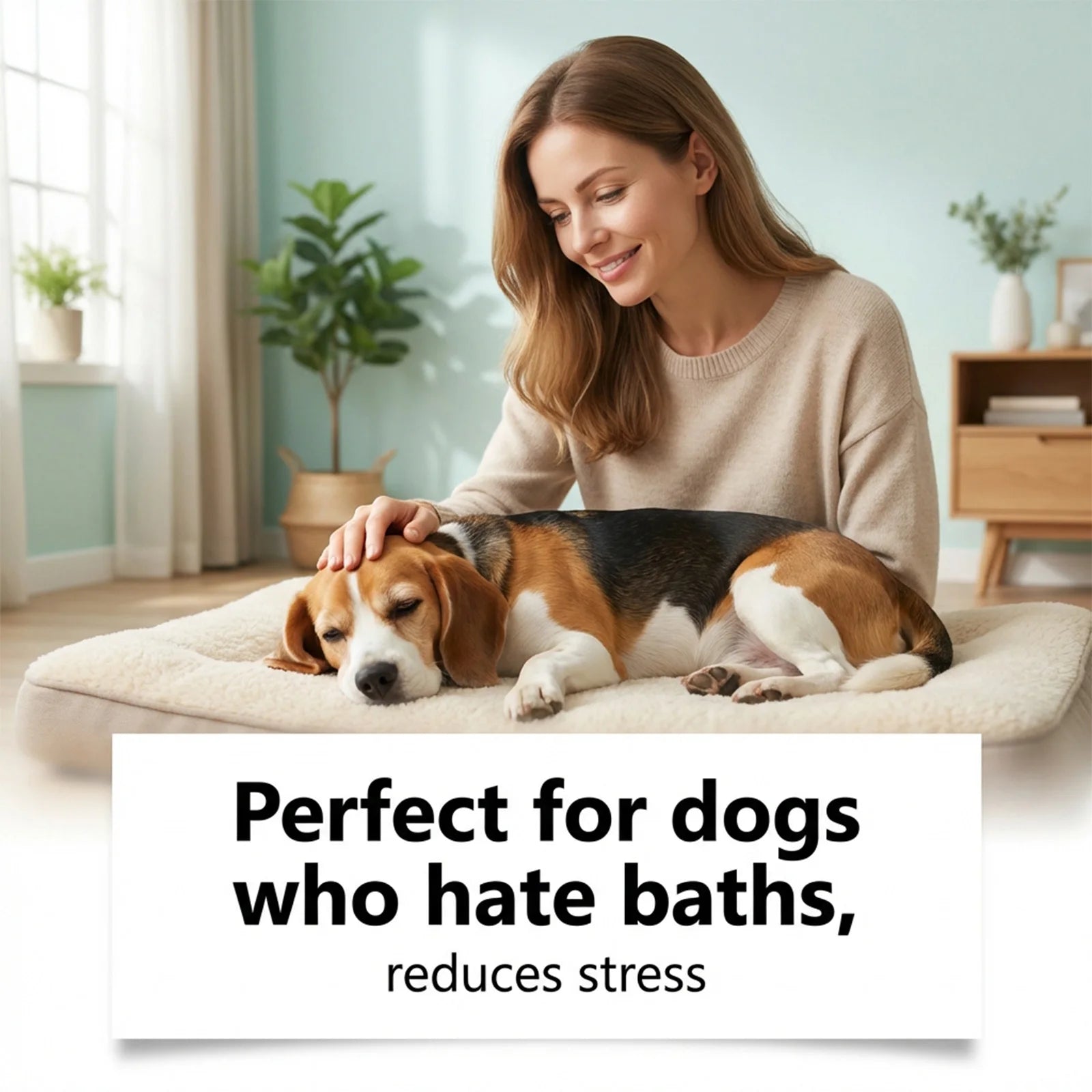 Bath Time Waterless Dog Shampoo Spray for Fresh Coat - 12