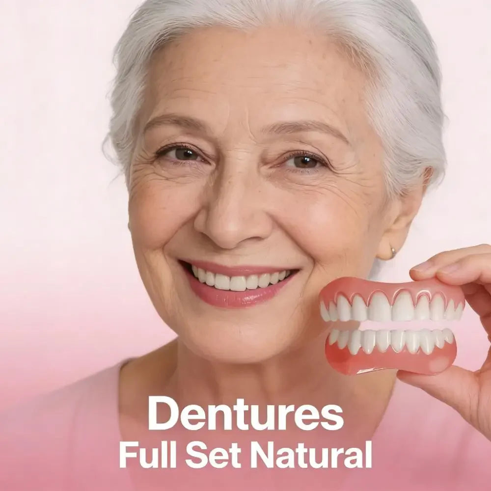 Bright Smile Temporary Denture Kit For Missing Teeth And Gaps