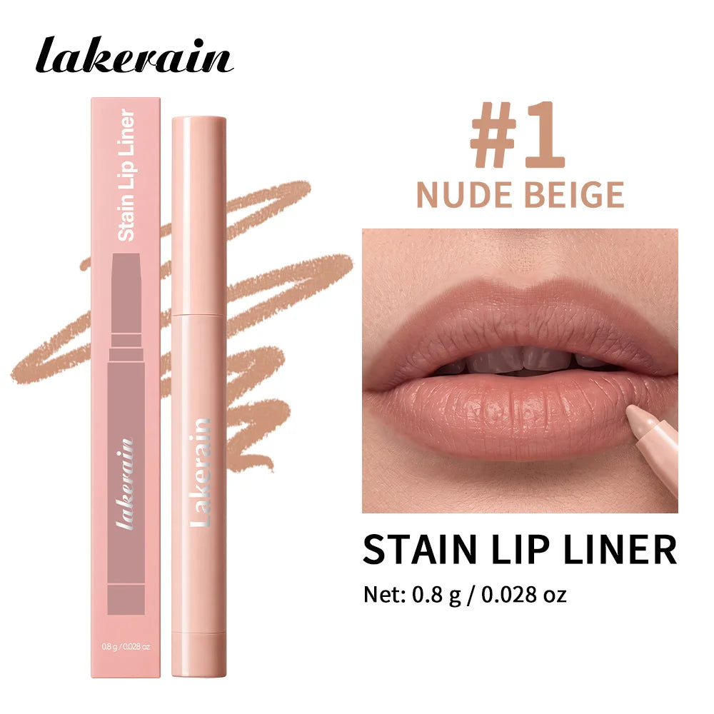 Daily Makeup Stain Lip Liner Pencil for Long Lasting Matte Definition