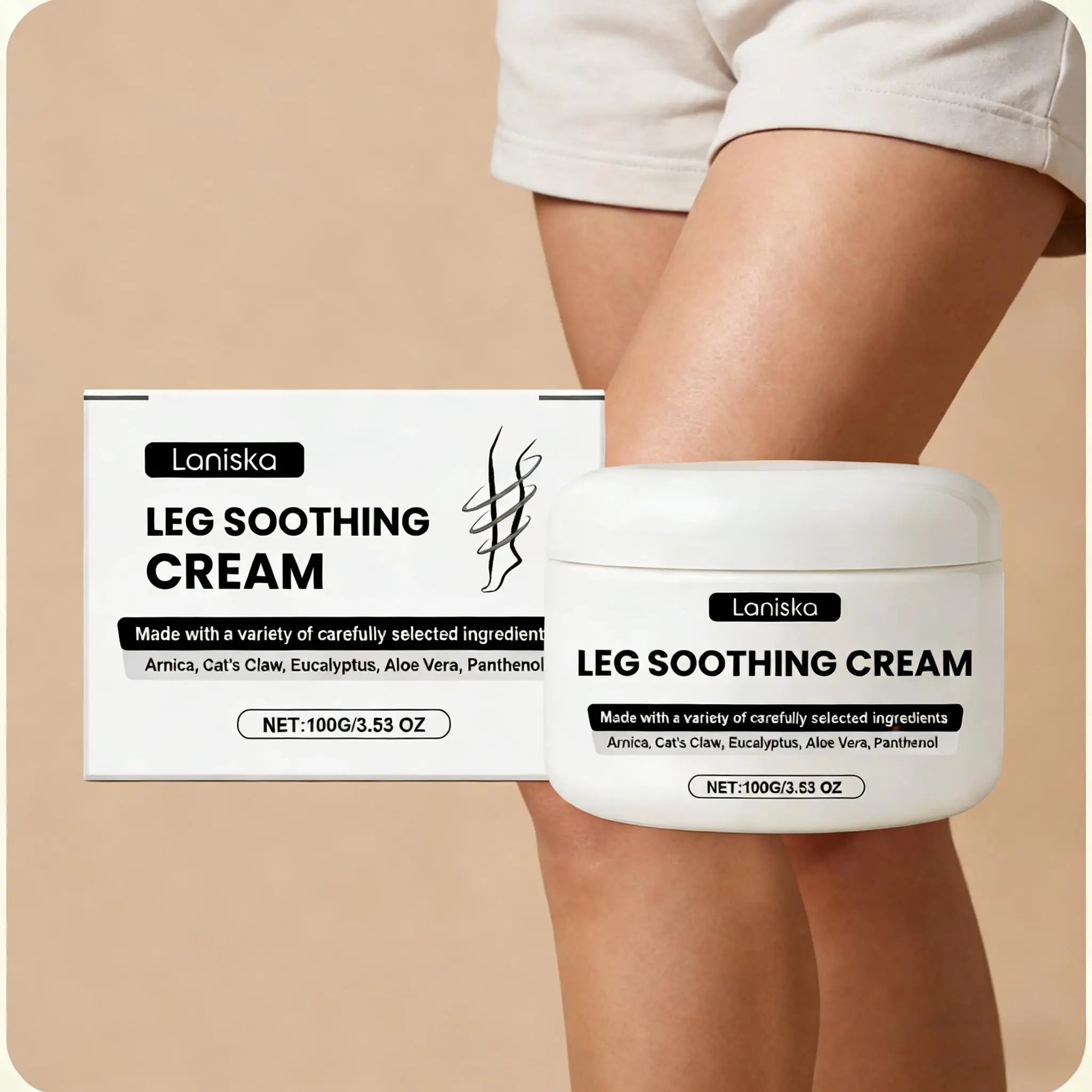Daily Care Leg Soothing Cream for Muscle Relaxation and Comfort - 6