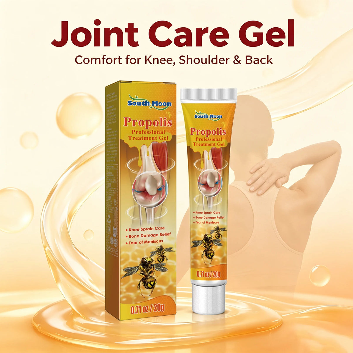 Post Workout Joint Care Gel for Knees Back Neck and Shoulders