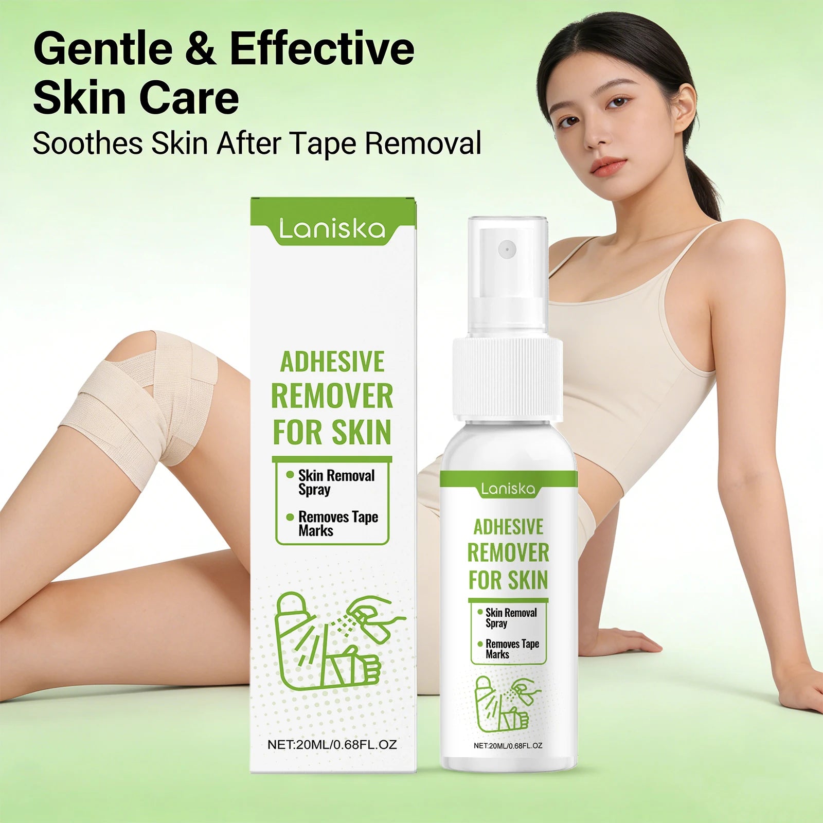 Painful Tape Removal Adhesive Remover Spray for Gentle Residue Cleanup - 7