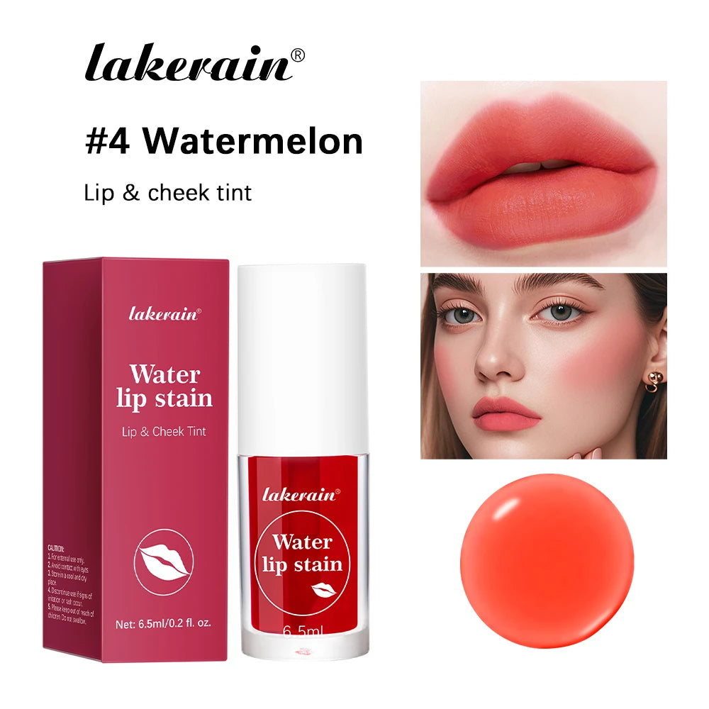 Daily Makeup Routine Lip Tint Stain For All-Day Wear And Hydration