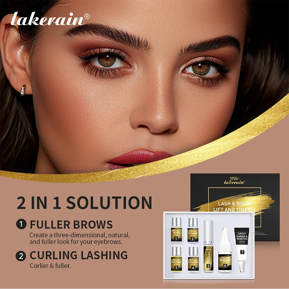Salon Home Use Lash And Brow Lift And Tint Kit Professional Curling Tool - 7