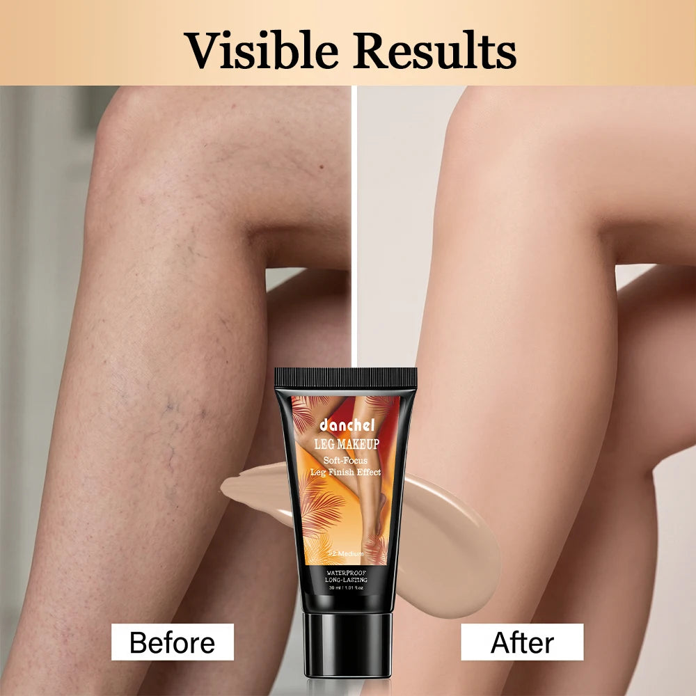 Body makeup leg foundation for smooth skin and flawless finish