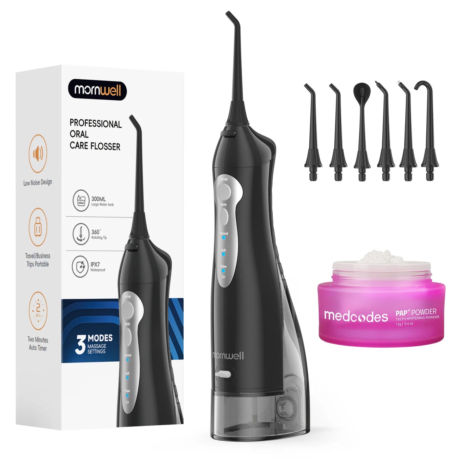 Bathroom Oral Irrigator Water Flosser For Teeth Deep Cleaning Routine - 14