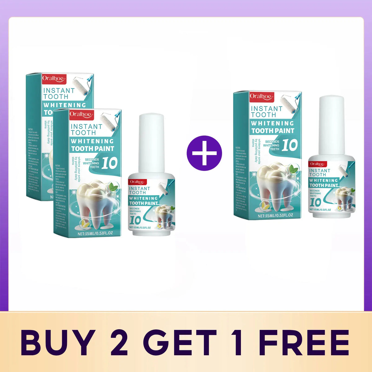 Brighten Your Smile With Professional Teeth Whitening Paint Gel