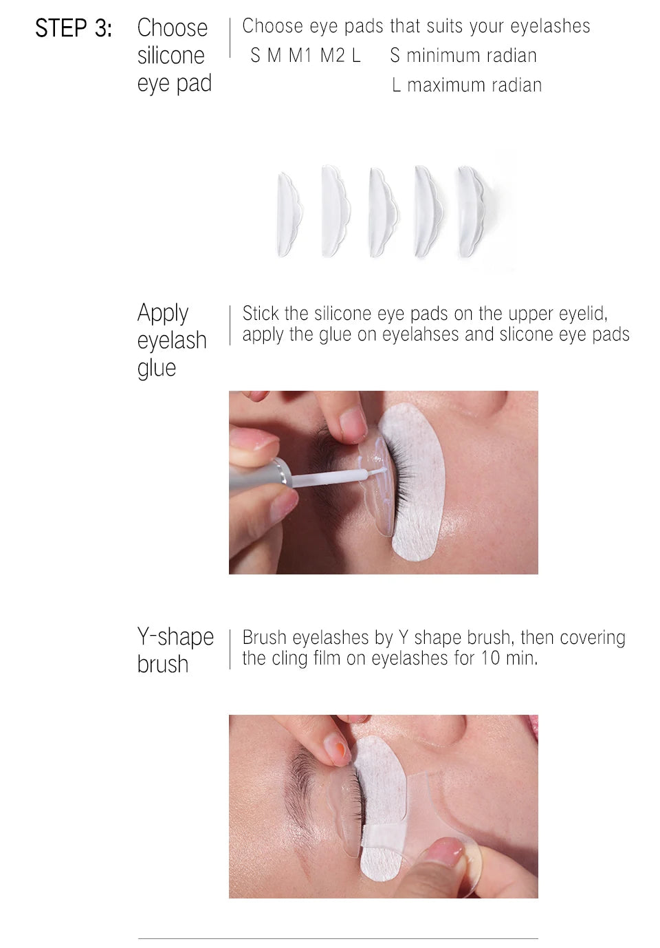 Home Use Eyelash Lifting Kit for Semi Permanent Curl