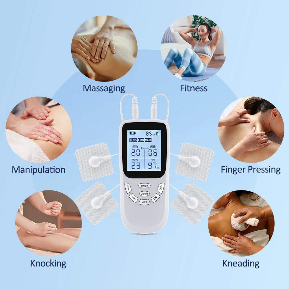 Full body relief tens muscle stimulator for soothing tired muscles - 7