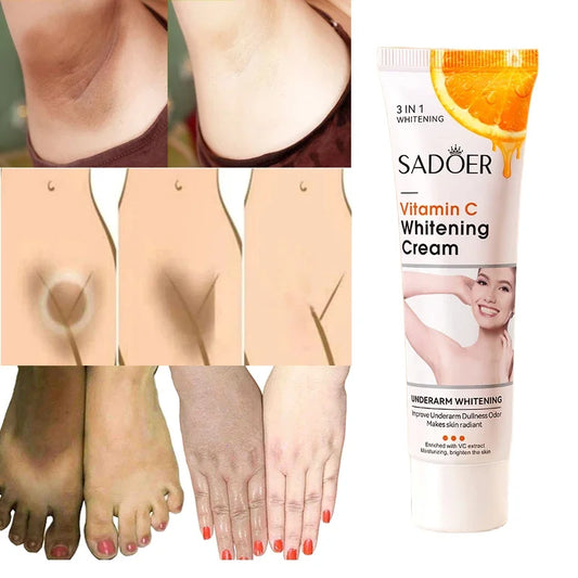 Dry skin areas Vitamin C Cream for daily hydration and glowing look