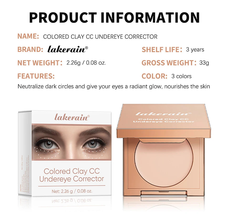 Daily Makeup Routine Under Eye Corrector Concealer for Flawless Coverage