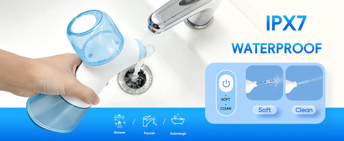 For Nasal Discomfort Electric Sinus Rinse Machine with Dual Water Tank
