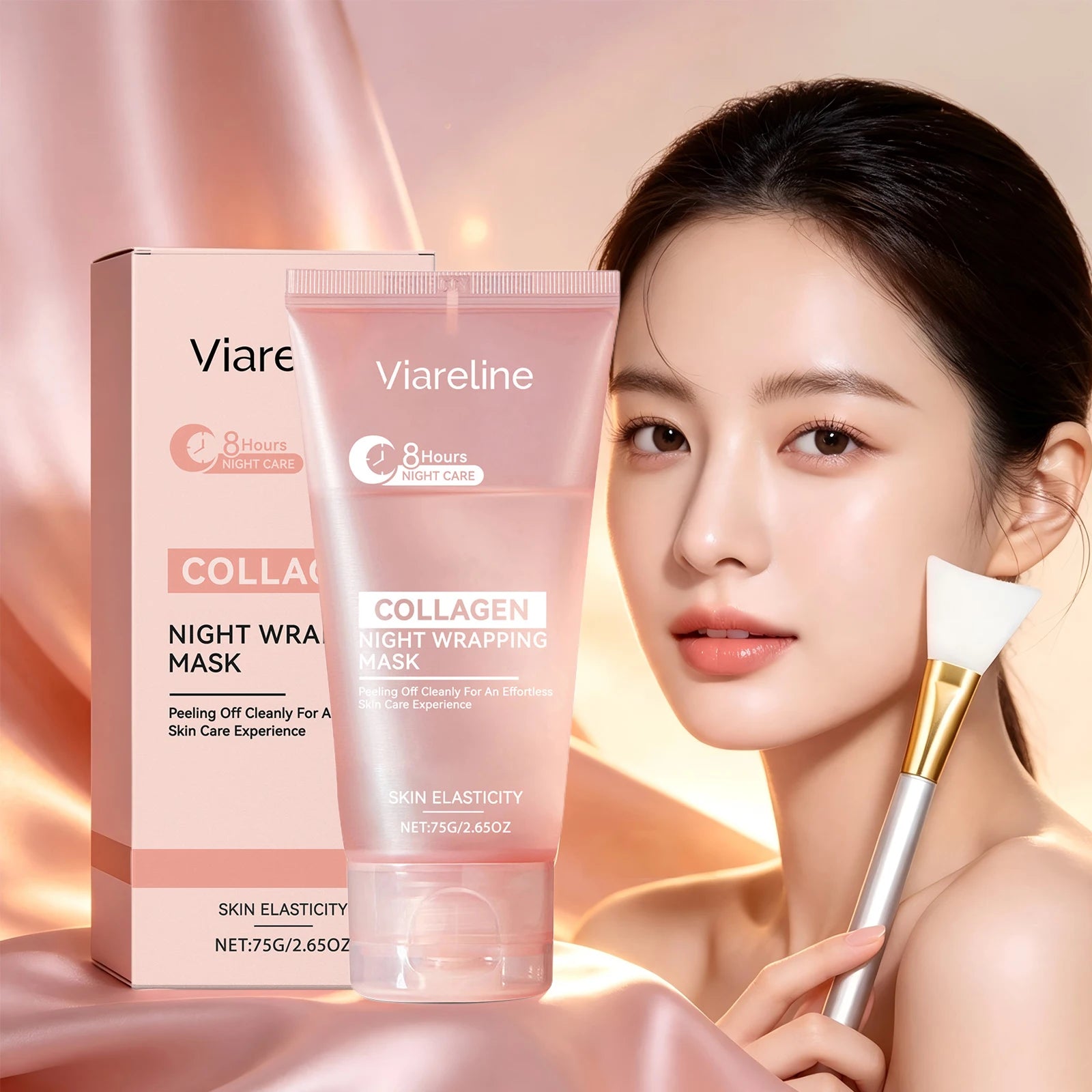 Overnight Skincare Routine Collagen Night Wrapping Peel Off Mask - 6