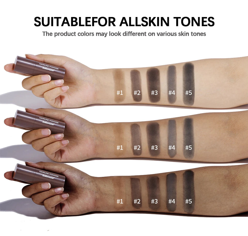 Daily hairline shaping hairline shadow powder root cover up stick