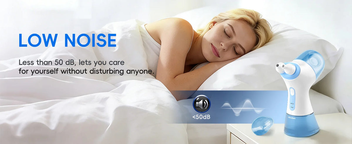 For Nasal Discomfort Electric Sinus Rinse Machine with Dual Water Tank