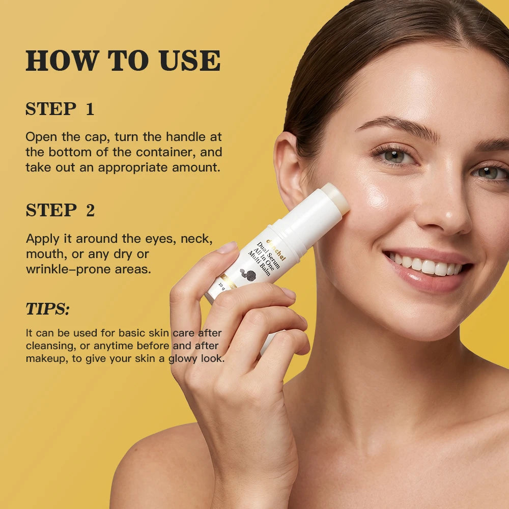 Daily skincare Vitamin C Balm Stick for deep hydration and bright skin