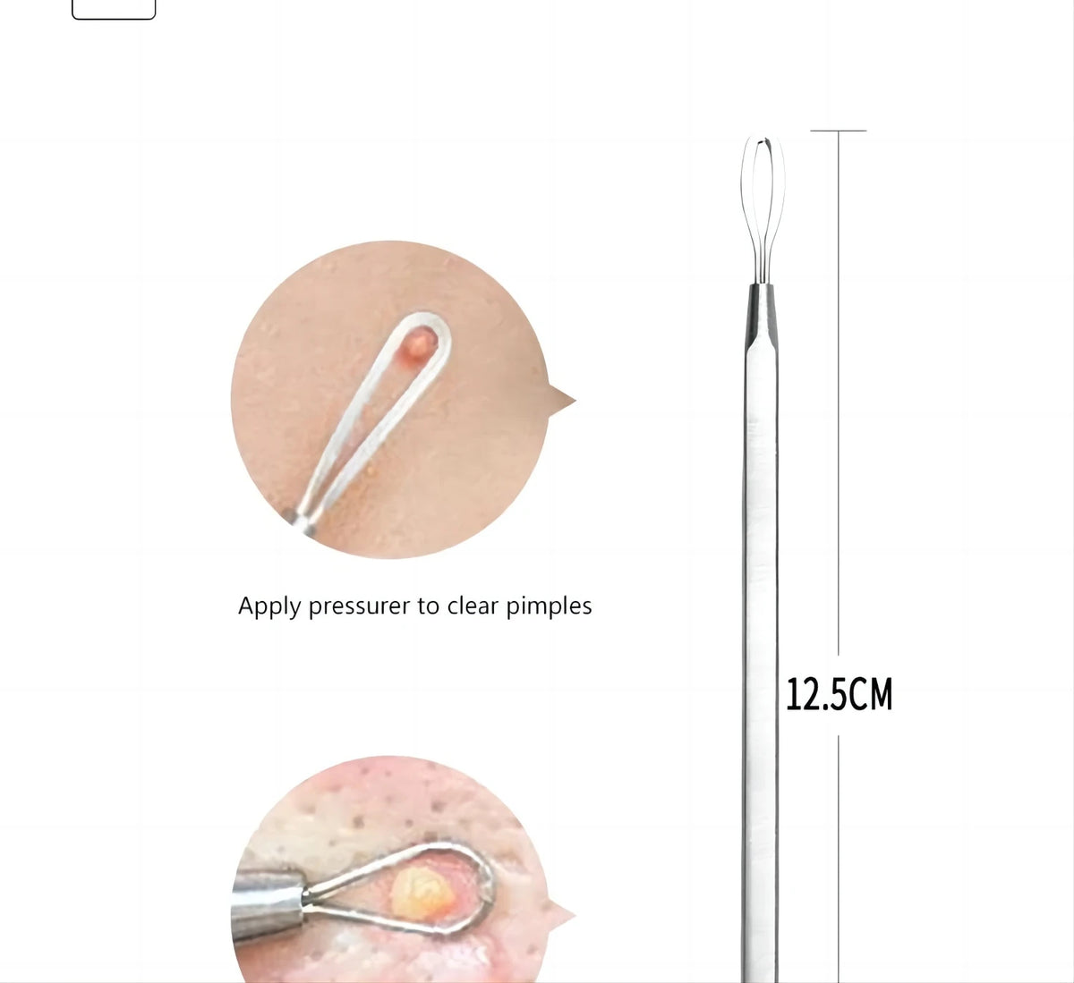Bathroom mirror skin care 5PCS Blackhead Removal Kit for deep facial cleaning
