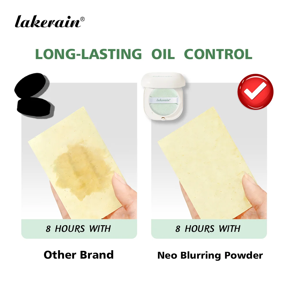 Daily Makeup Routine Loose Powder for Shine-Free Matte Finish