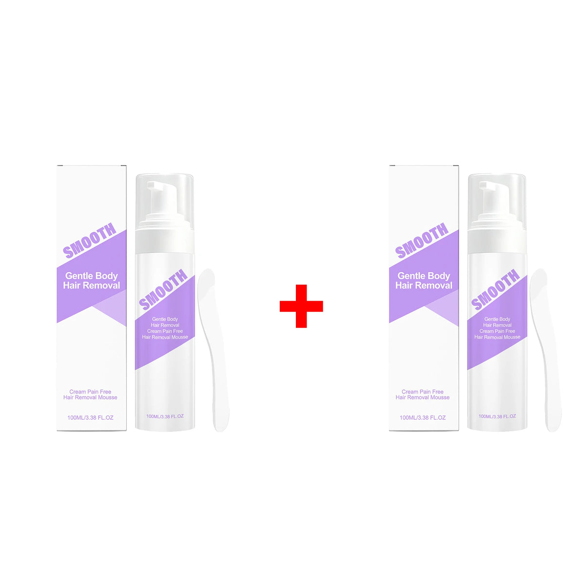 Smooth Skin Hair Removal Mousse for Painless and Easy Body Grooming