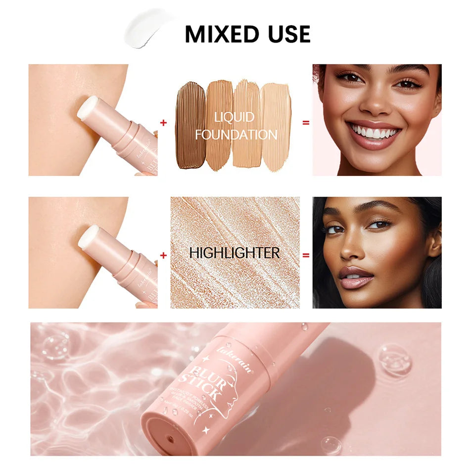Daily Makeup Blur Stick Invisible Pore Primer for Smooth Matte Skin