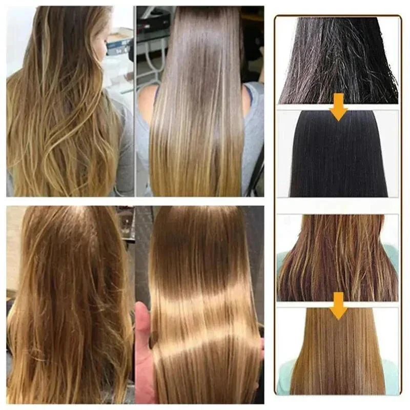 Dry Hair Rice Raw Pulp Hair Mask for deep damage repair and smooth care