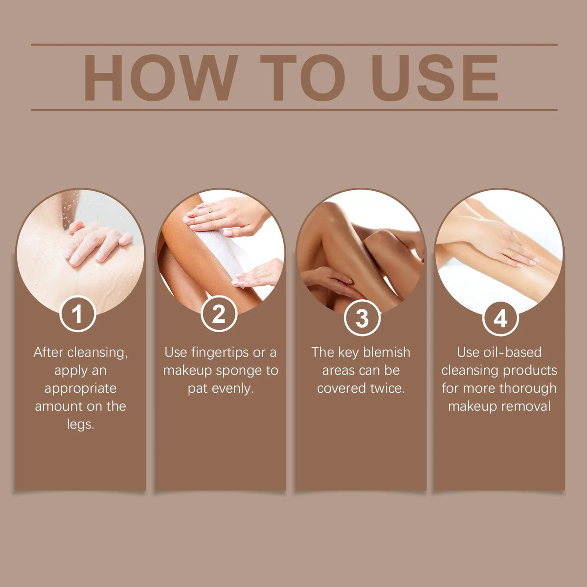 Achieve Flawless Legs With Waterproof Leg Makeup Concealer