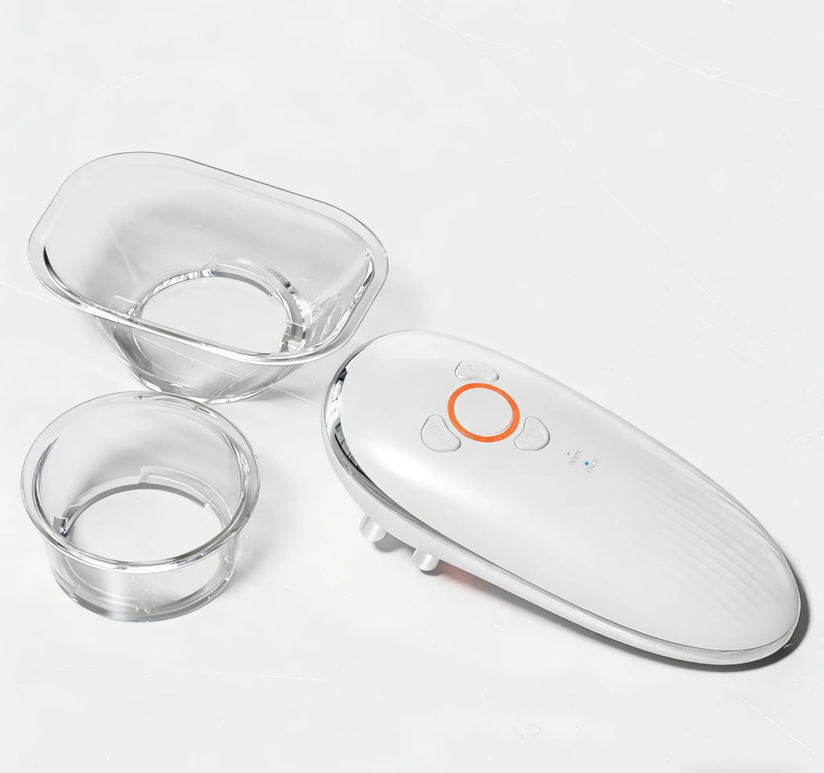 At home body sculpting massager for cellulite reduction and skin tightening