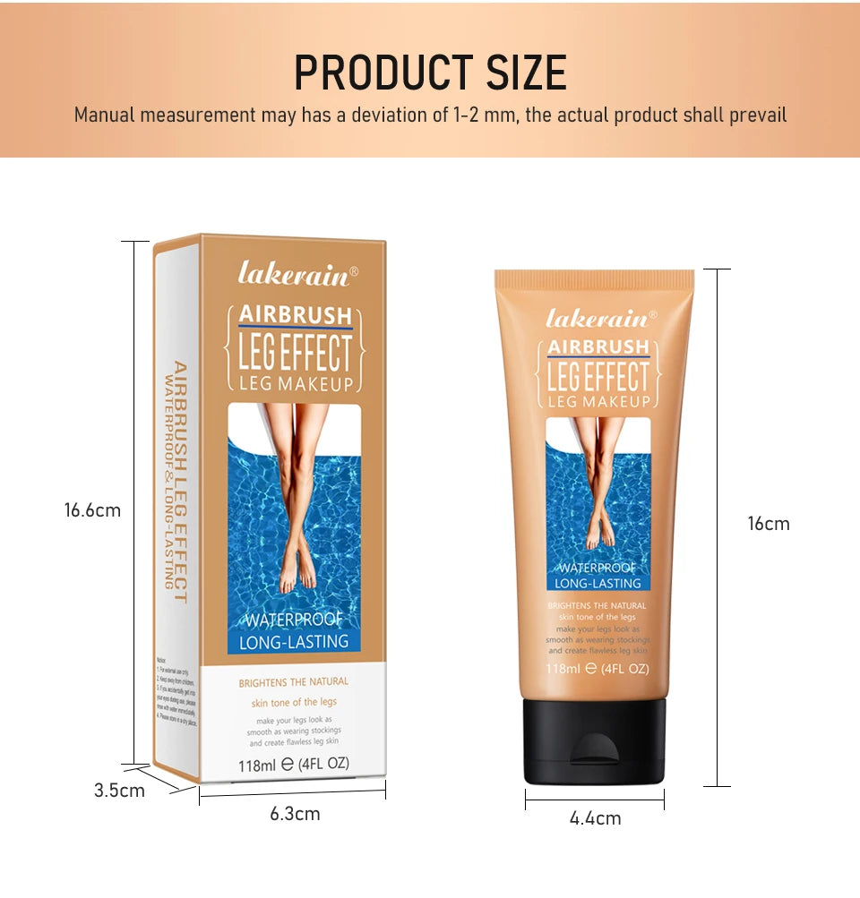 For Flawless Skin Leg Makeup Body Foundation Waterproof Long Lasting - 16