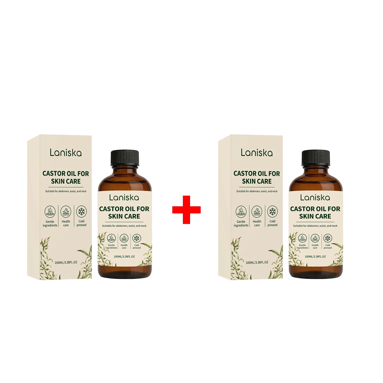 Abdomen and Neck Care Cold Pressed Castor Oil for Deep Hydration - 16
