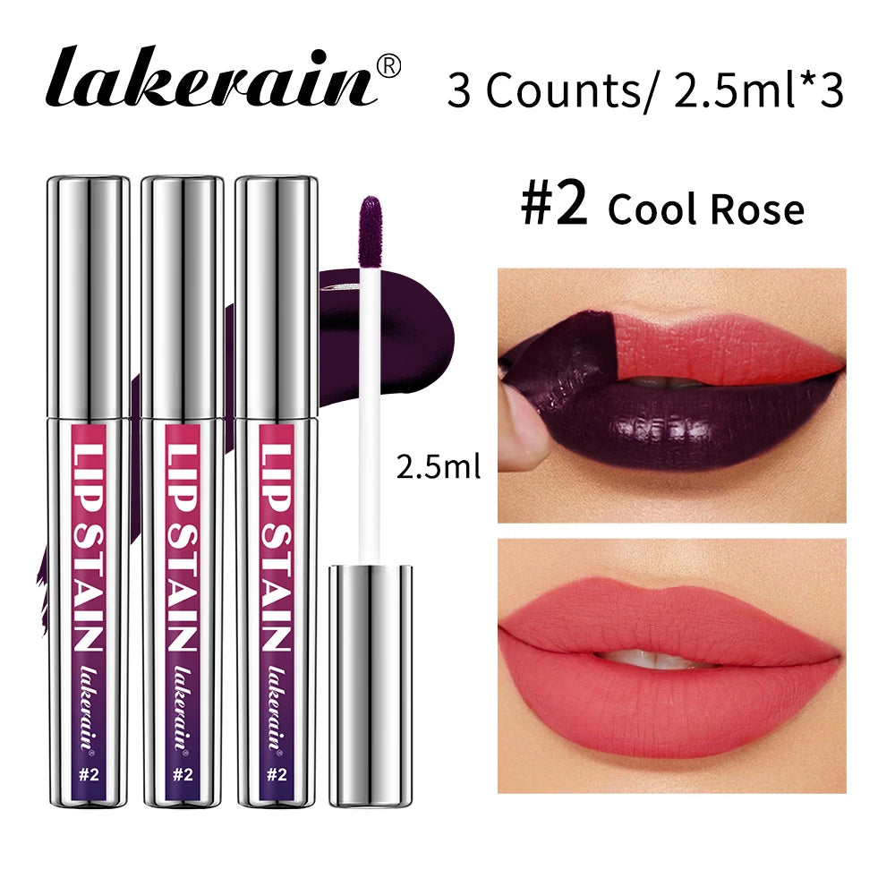 Daily Makeup Peel Off Lip Stain Set Long Lasting Waterproof Tint - 25