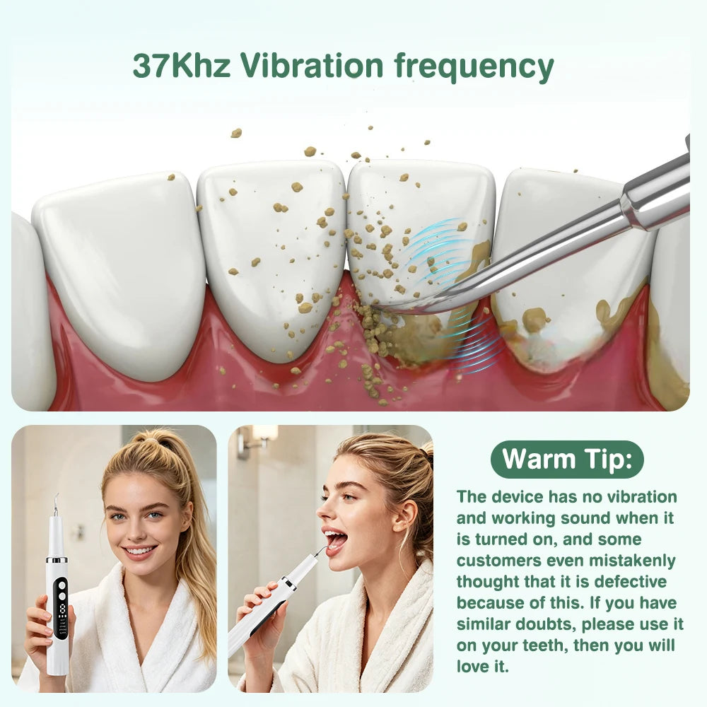 At home ultrasonic dental scaler for plaque and tartar removal - 3