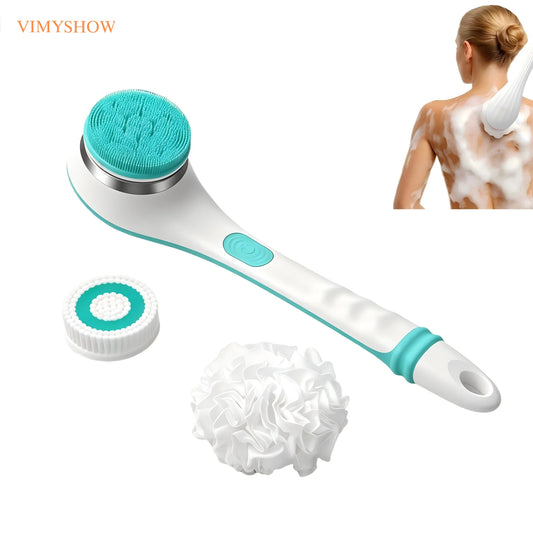 Bathroom Electric Body Scrubber for Deep Cleansing and Exfoliating