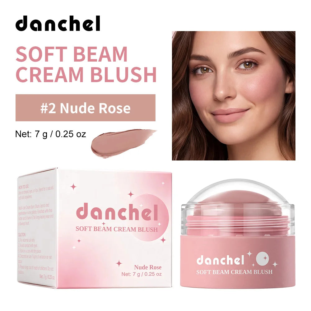 Daily Makeup Soft Cream Blush Long Wearing Multi Use Smooth Texture - 26