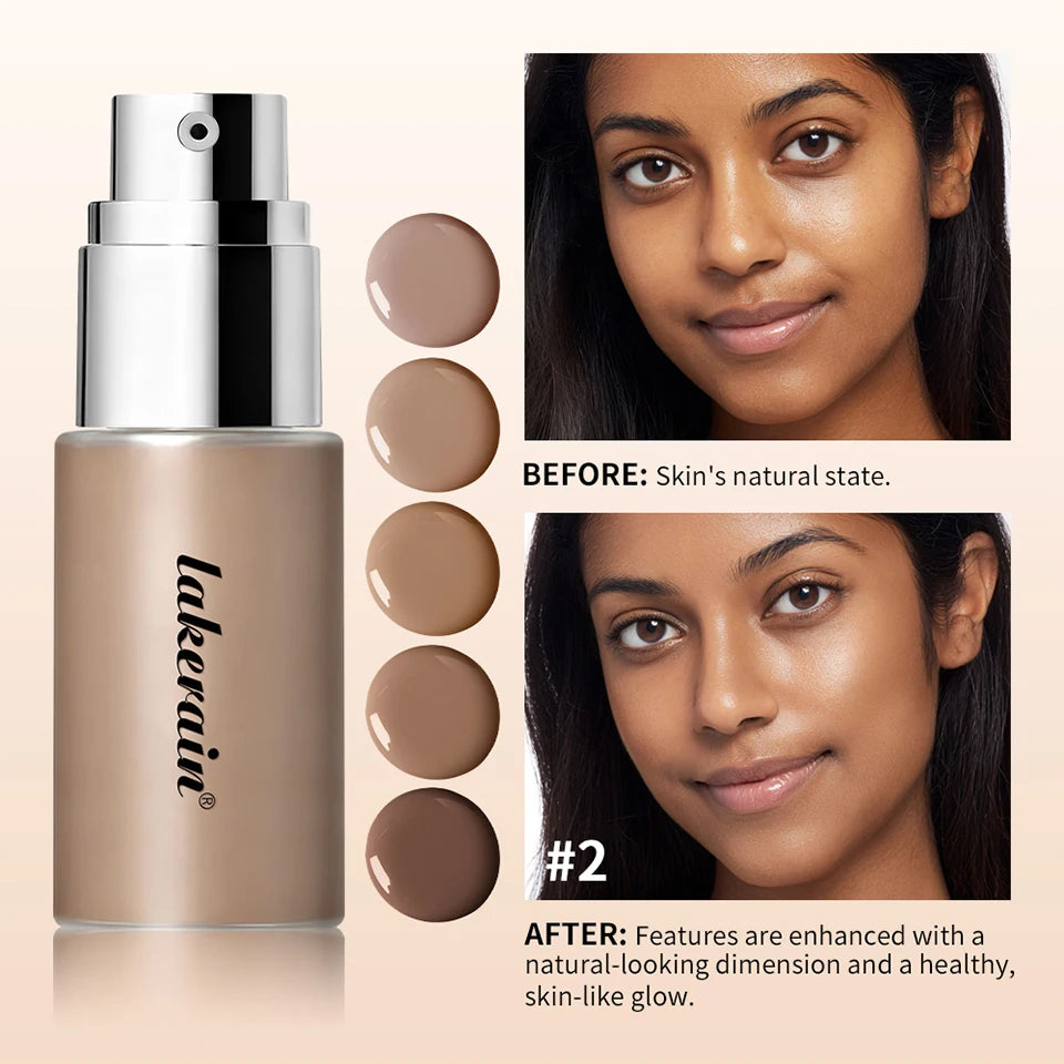 Daily Makeup Routine Foundation Cream with Hydrating and Nourishing Serum