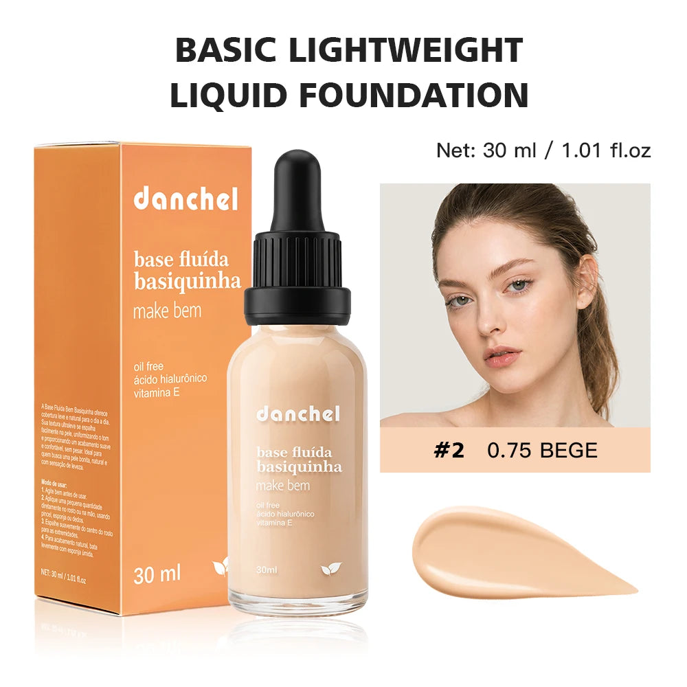 Daily Makeup Lightweight Liquid Foundation for Soft Matte Coverage - 21