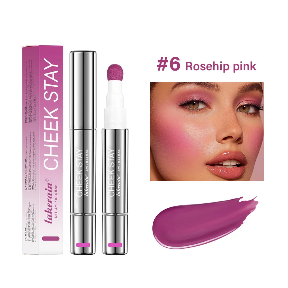 Daily Makeup Liquid Blush Stick for Natural Glow and Smooth Application - 21