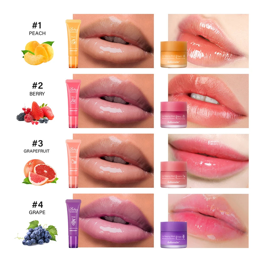 Daily Care Lip Balm and Mask Set for Smooth and Hydrated Lips - 2