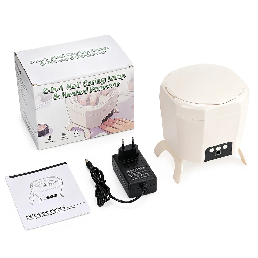 Home Manicure Nail Dryer and Gel Polish Remover for Fast Drying Care